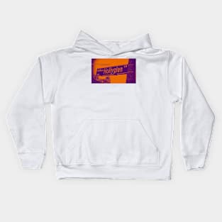 Hollyglen Lane, San Dimas, California by Mistah Wilson Kids Hoodie